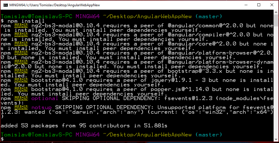 Ažuriranje Angular projekta sa angular-cli na @angular/cli