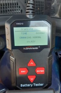 KONNWEi KW210 Cranking Test