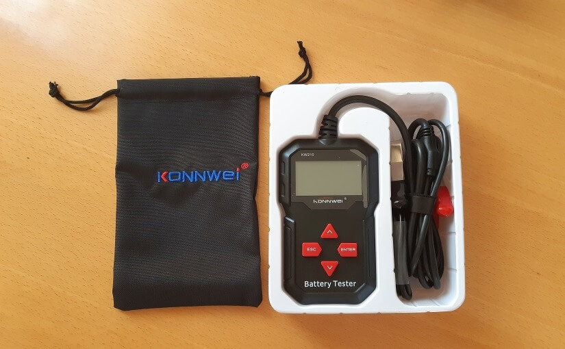KONNWEi KW210 tester akumulatora – recenzija
